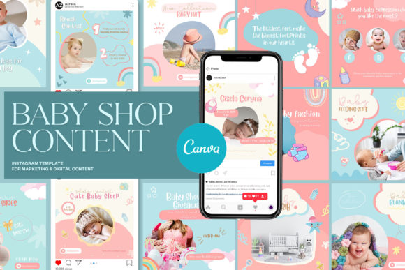 Baby Content Instagram | CANVA Templates: Your New Design Secret Weapon