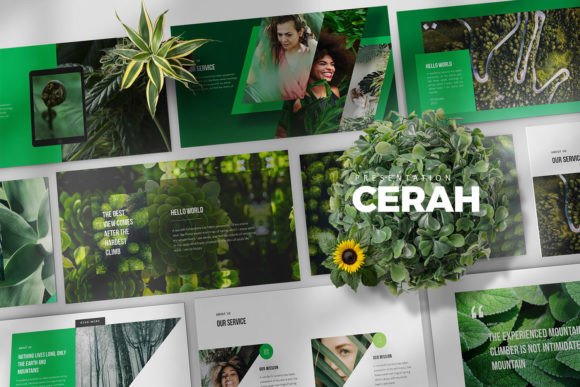 Cerah Google Slides Templates: Clean, Creative, and Versatile