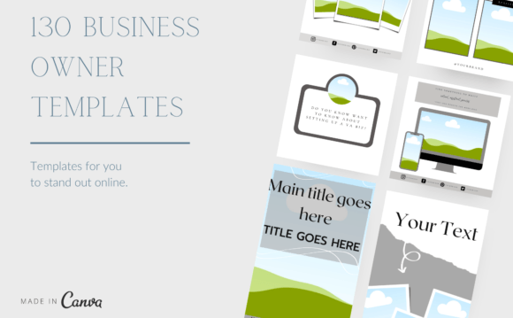 Effortless Social Media: The 130-Template Bundle
