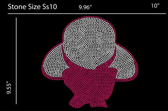 Girl Hat Rhinestone Design Templates for Crafters