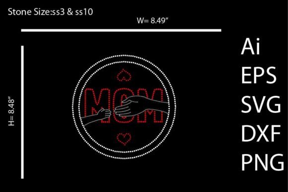Mom Rhinestone Templates: Adding Sparkle to Your Brand