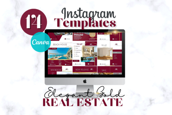 Real Estate Instagram Templates, Realtor