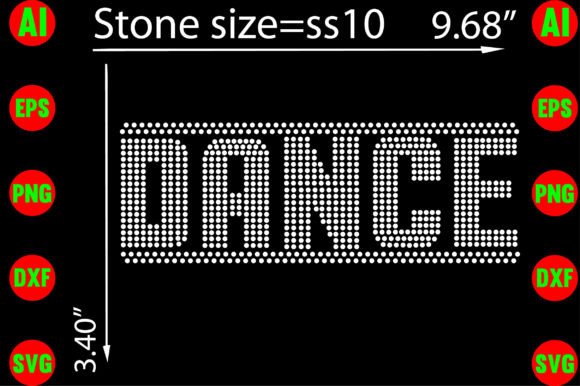 Sparkle and Strategy: Dance Rhinestone Templates Design