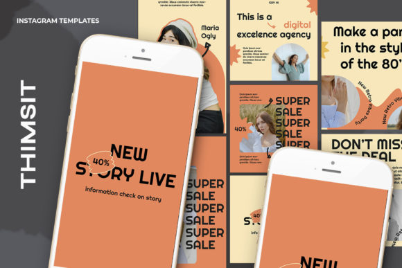 Streamline Your Feed: Thimsit Instagram Templates