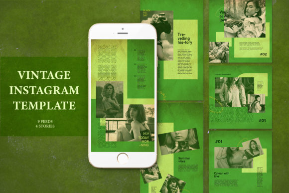 Timeless Aesthetics: Mastering Vintage Instagram Templates